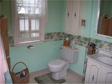 Bathroom. Spacious half bath on 2nd fl. shower cou