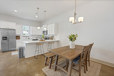 Beautiful kitchen and dining area!
Model home.