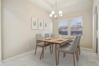Formal dining room. [virtually staged]