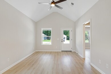 Plenty of space for large sofa, tv, etc.