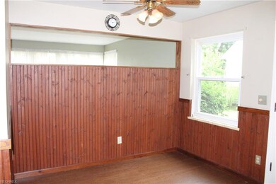 Dining area of the eat in kitchen