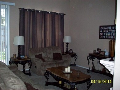 Family room off the kitchen and breakfast nook