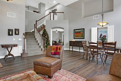 The Stairs:  Newly Carpeted and Only Carpet in the