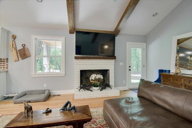 Wood Burning Fireplace