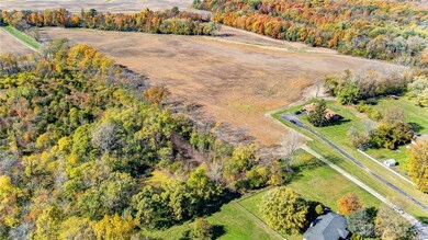 This is an aerial of the 39 acres now split into 3 lots.