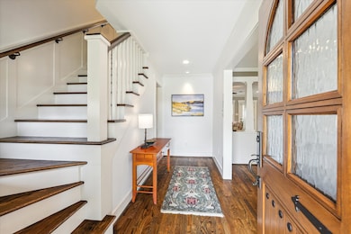 Entrance with a lovely foyer that leads to the sec