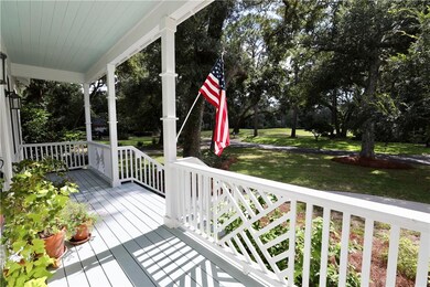 Enjoy a rocking chair front porch while enjoying t