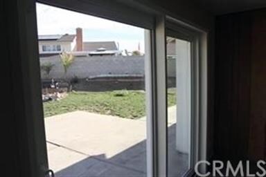 VIEW OF YARD FROM MASTER SUITE