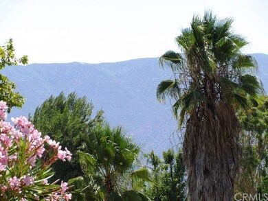 View of mountains from front porch