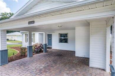 And there is an outside storage room as well