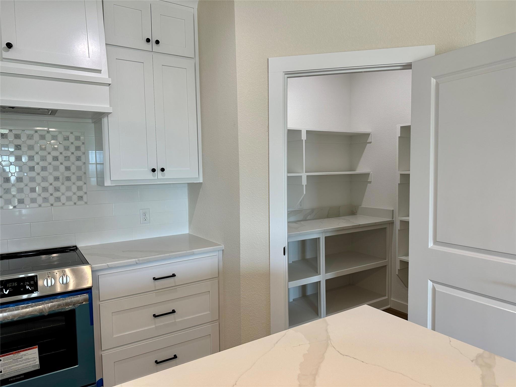 Kitchen and Walk-In Pantry