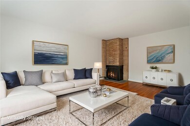 Staged Photo of Living Room