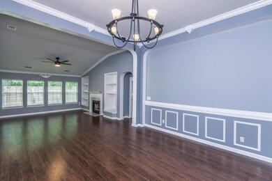 Note smooth ceilings throughout