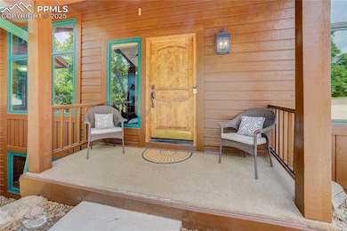 View of exterior entry