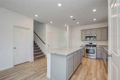 Plenty of cabinet storage for the home chef.