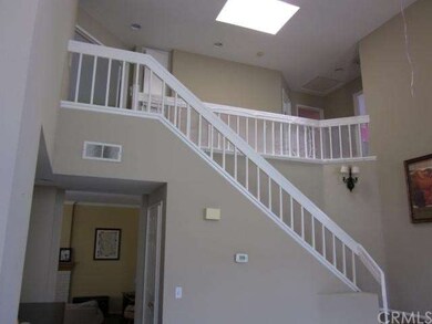 Stairwell and vaulted ceiling