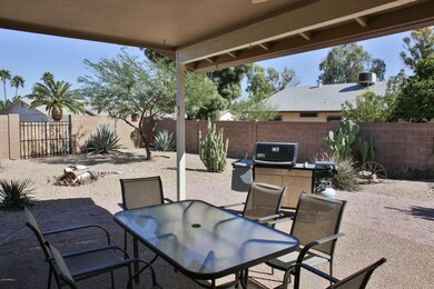 Patio looking East