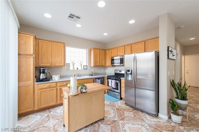 Stainless Steel Appliances accent the Bright and A