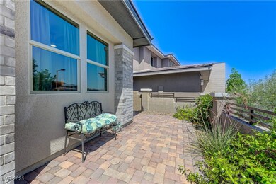 Large gated courtyard