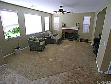 Beautiful Brick Fireplace & Media Niche!
