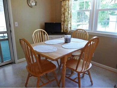 Kitchen. Here is the eat-in area, with a lovely vi