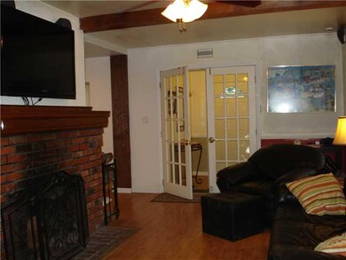 Living Room. Warm inviting living room with firepl