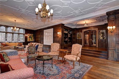 Formal living room and conservatory