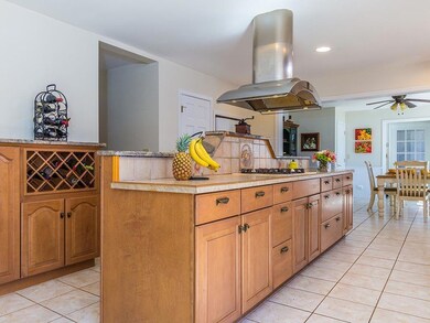 Spacious country kitchen with...