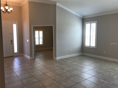 Left side of picture entrance and foyer.  Center o
