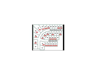 Plat Map.