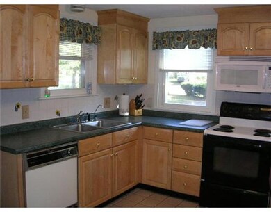 Kitchen. Updated kitchen, light and bright.  Appli
