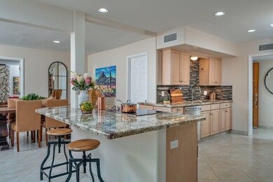 Kitchen from breakfast are