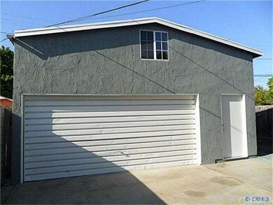 Oversized detached garage
