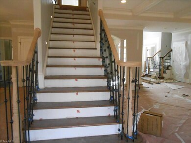Back stairwell