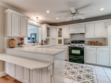 Kitchen  Your bright kitchen offers pull out shelv