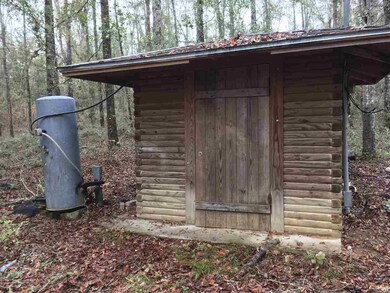 Has concrete floor and electric. Well is visible i