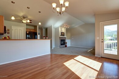 Wood Laminate in Dining area