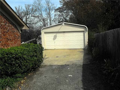 2-car detached garage relatively new.