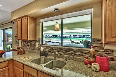 Glass tiled back splashes