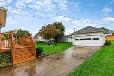Two car detached garage