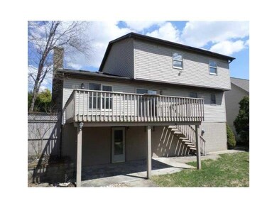 Exterior Back. back view of house