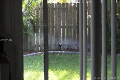 Backyard view from 1st level bedroom.
