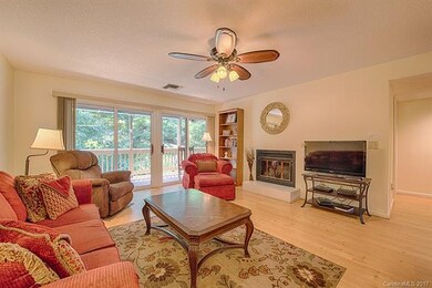 Wood Burning Fireplace in Living Room