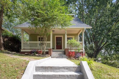 Inviting Covered Front Porch
