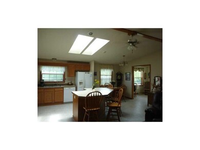 Kitchen. Skylights create an open, light-filled sp