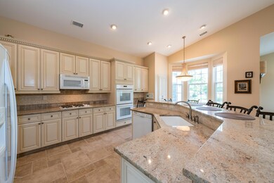 Kitchen with Granite Counters