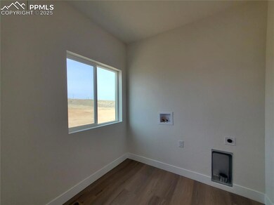 Photo of mud room from similar home build.