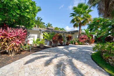 The travertine circular drive