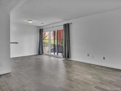 Living room and dining