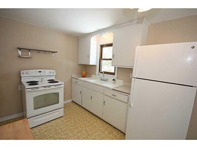 Kitchen. The window over the sink offers views of 